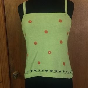 Boho Camisole Top Size Large